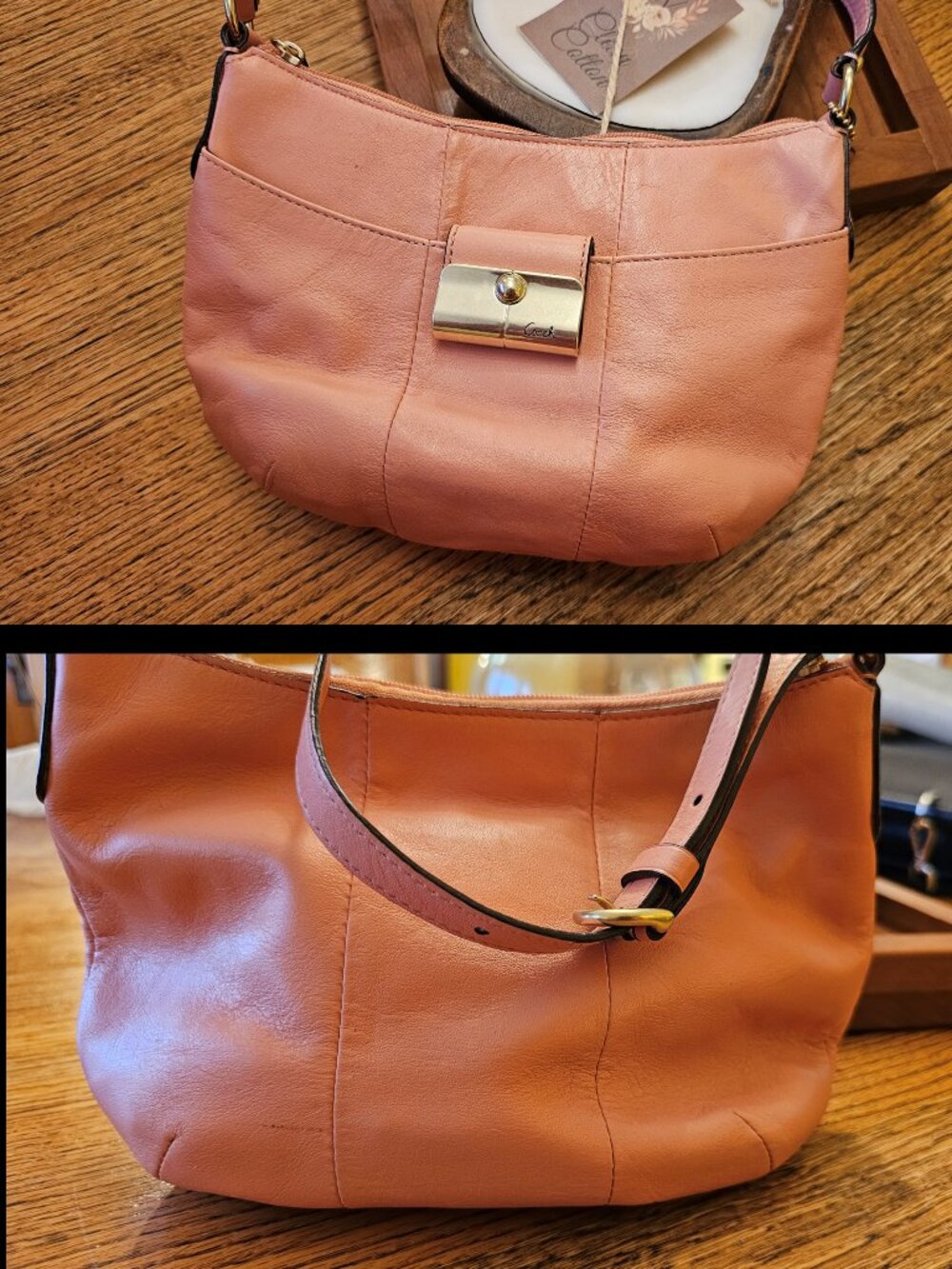 Coach Kristin Top Handle Pouch Bag